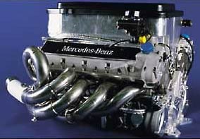 The Mercedes-Benz FO110J V10