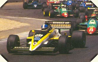 Derek Warwick, Renault, 1985