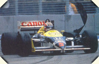 Nigel Manell, Williams, 1986