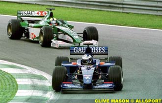 Alesi ahead of Burti