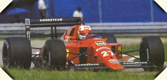 Nigel Mansell, Ferrari, 1989