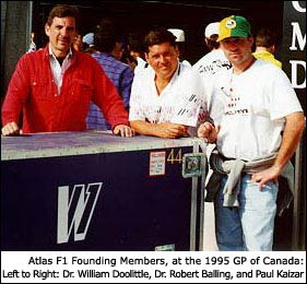 The Atlas F1 founding fathers: Balling, Dolittle and Kaizar