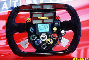 Ferrari steering wheel