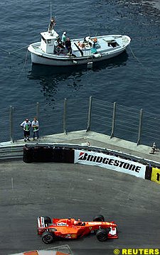 The Harbour chicane at Monaco