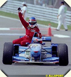 Alesi and Schumacher, 1995