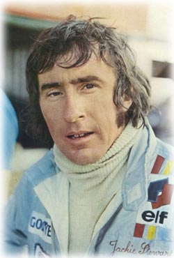 Jackie Stewart some 30 years ago