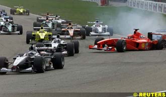 Schumacher out of contention