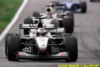 Coulthard drops down