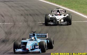 Fisichella and Button