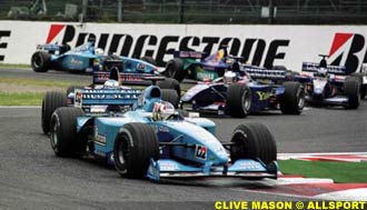 Wurz leads the midpack