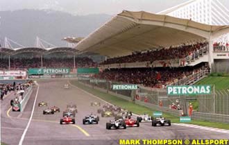 The start of the race