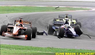 de la Rosa and Heidfeld retire