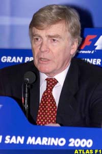 Max Mosley telling all the teams to reinstall their software for the British GP