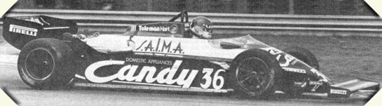 Derek Warkich, Toleman, 1981
