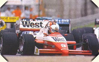 Martin Brundle, Zakspeed, 1987