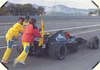 Perry McCarthy, Andrea Moda Formula, 1992