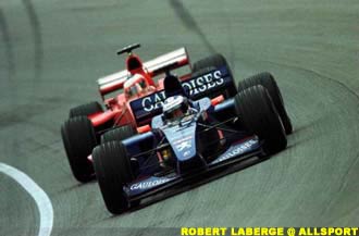 Slipstream were vital at the Indianapolis straight