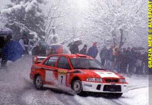 Tommi Makinen in Monte Carlo