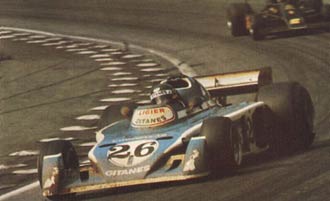 Laffite in Austria in 1976