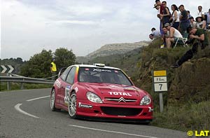Jesus Puras in the Xsara WRC