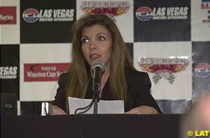 Dale Earnhardt's widow, Teresa Earnhardt