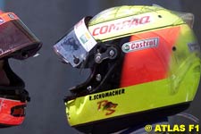 Helmet, Ralf Schumacher