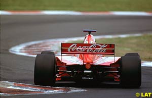 A familiar sight of Enge's car