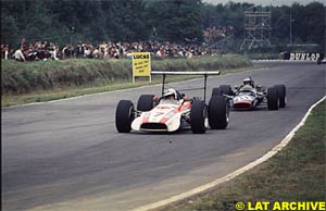 Surtees in 1968, driving the Honda