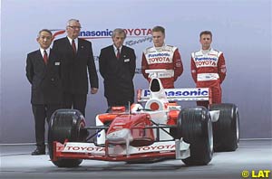 The Toyota launch