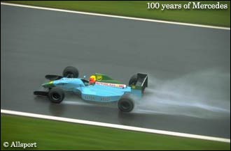 The Leyton House car, 1991