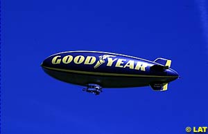 The Goodyear blimp