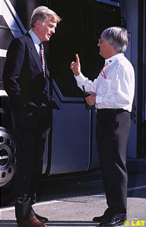 Max Mosley and Bernie Ecclestone