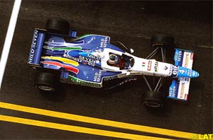 Gerhard Berger at Imola, 1996