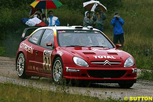 Sebastian Loeb on his way to victory