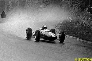 Jim Clark at Spa in 1963