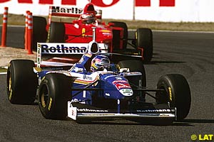 Jacques Villeneuve in Suzuka 1997