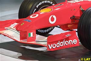 Ferrari's spoon front wing