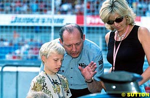 Christian, Ron and Lisa Dennis