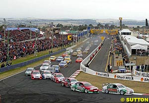 The start of the race