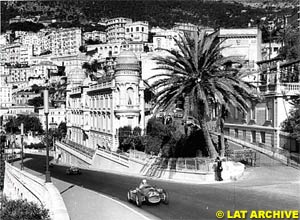 Alberto Ascari at Monaco in 1955