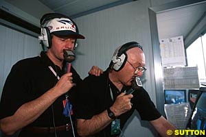 Martin Brundle and Walker