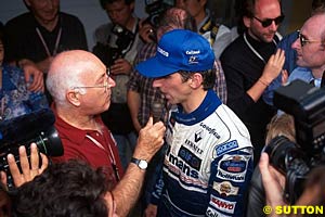 Damon Hill and Walker