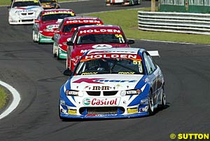 Round twelve winner Greg Murphy