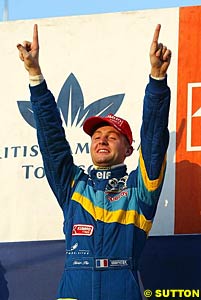 Korean Super Prix winner Olivier Pla