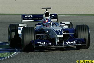 Juan Pablo Montoya at Valencia