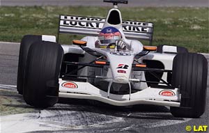 Jacques Villeneuve drove hard to seventh