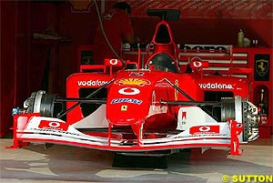 A Ferrari F2002