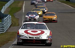 Second place finisher, road course 'ring-in' Scott Pruett