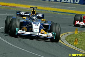 Frentzen was impressive in qualifying