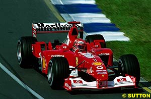 Schumacher was in a class of his own in qualifying